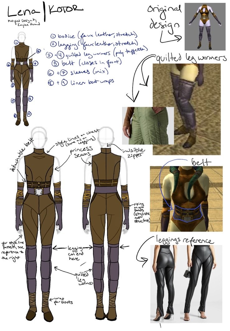 Lena — Designed by Kaylee Renaud, crafted by Marie Cosplay Shop.